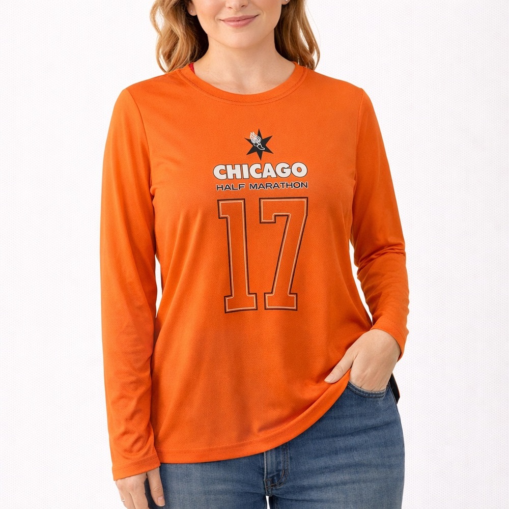 Orange Chicago Half Marathon Women's Top